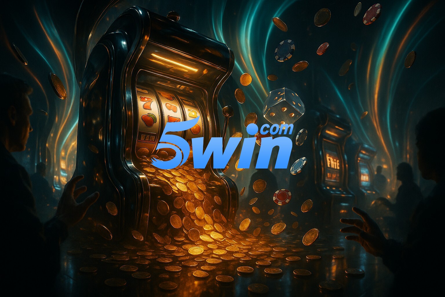 Diversos jogos de caça-níqueis